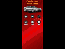 Tablet Screenshot of casablancaauto.net